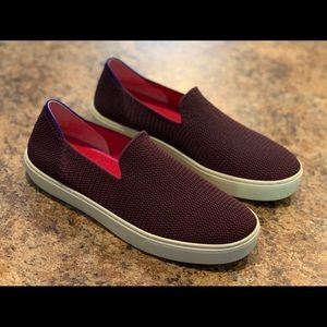 Rothy’s Berry Lattice Stitch Sneakers